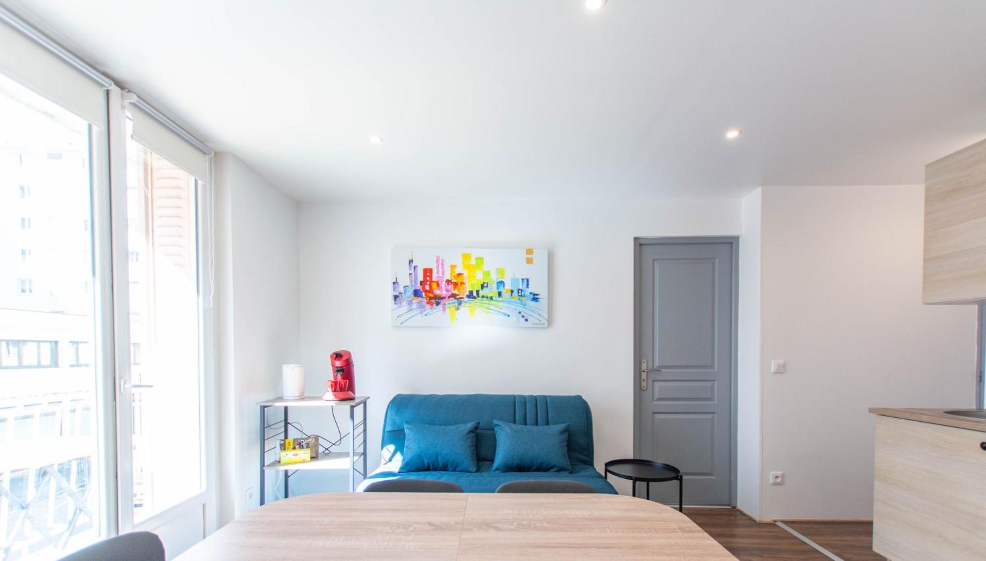 Appartement T3 Gare De Chambery Centre Ville Eksteriør bilde